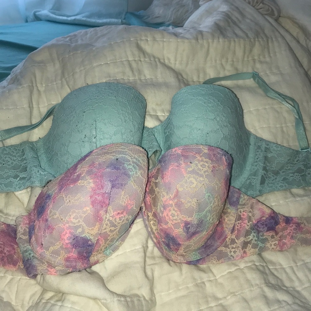 Victoria secret pink bras
